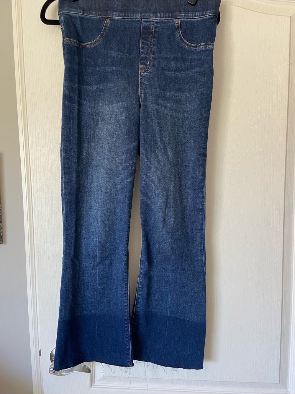 SPANX Indigo Blue Flare Jeans